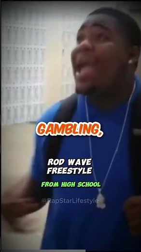 Rod Wave's Incredible High School Freestyle 🔥