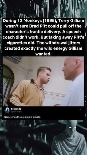 12 Monkeys (1995) — How Pitt Found the Madness