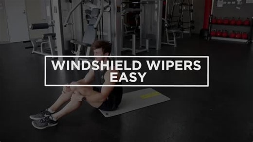 Balance & Birch on Instagram: "Windshield Wipers – Easy & Hard Variations How to do it: 1️⃣ Easy Option: Bend your knees at a 90-degree angle, keeping your arms outstretched for support. Slowly lower your knees side to side, maintaining control. 2️⃣ Hard Option: Straighten your legs and lower them side to side without letting them touch the ground. Keep your core engaged and your lower back connected to the floor. Benefits: 🌟 Strengthens your obliques and core. 🌟 Improves spinal mobility and f