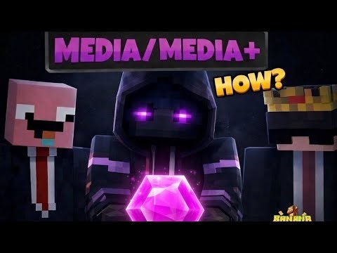 How get Media+/media in BananaSmp | FULL TUTORIAL & BENEFITS