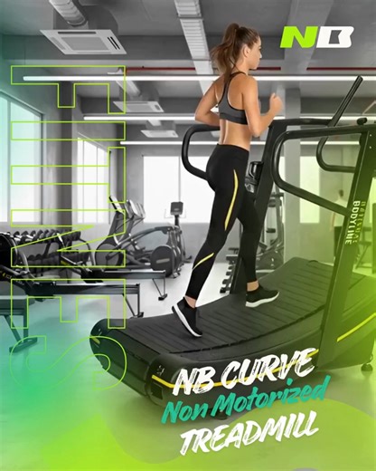 National Bodyline Online Shop on Instagram: "🔥 NB CURVE – Non-Motorized Treadmill 🔥 Experience running the way nature intended. Powered by your own energy, NB Curve delivers zero electricity usage with maximum calorie burn ⚡🏃‍♂️ The curved deck ensures a smooth, natural stride, while the heavy-duty commercial build supports users up to 150 KG. Ideal for gyms, CrossFit studios, and performance training zones. 📞 +91 8126758052 🌐 www.nationalbodyline.in #nbcurves #nationalbodyline #nonmotorize