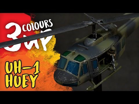 West German UH-1 Huey Painting Tutorial | World War III: Team Yankee