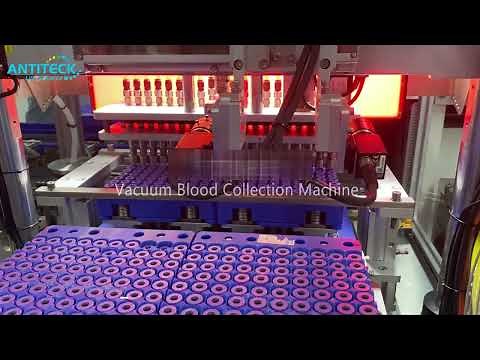 Blood Collection Tube Manufacturing Machine - Vacutainer Tubes Production Line - SST Tubes Making
