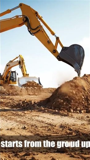 Construction starts from the ground up!