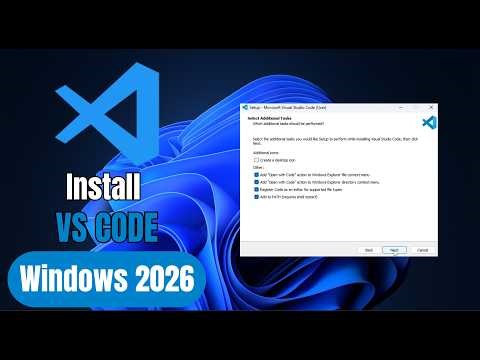 How to Download and Install VS Code on Windows 2026