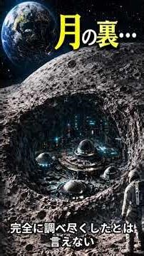 月の裏…【宇宙と文明の話】#宇宙 ＃宇宙人 ＃宇宙ビジネス ♯UFO ＃未確認飛行物体 ＃Short ＃SF ＃天体観測 ＃太陽系 #アンドロメダ ＃銀河系