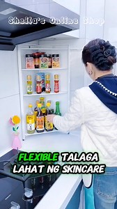🧴 Collapsible Transparent Corner Shelf Cabinet (Wall-Mount / Desktop Organizer) #CornerShelf #WallMountedStorage #DesktopOrganizer #SpaceSaver #BathroomOrganizer #MakeupStorage #HomeEssentials #ClearStorage #NoDrill #SmallSpaceFriendly | Sheila's online shop