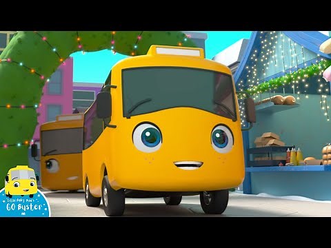 WOW! Buster's Christmas Special | Go Buster! | Bus Cartoons for Kids! | Funny Videos & Songs