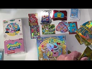 Last Spongebob Card Unboxing Of The Year - Big Hits!?
