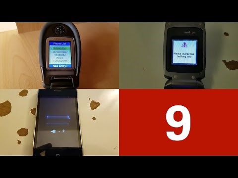 Battery low/Battery empty alert collection (PART 9)