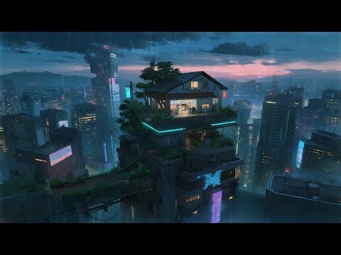 Cozy Rainy Evening Lofi 🌧️ – Chill Lofi Beats for Coding, Study & Relax Music