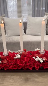 112K views · 1.5K reactions | Valentine elegant centerpiece decor #fypシ゚viralシ #fypシ゚ #diycraftsideas #homeinspirationideas #ideasforhome #Decorations #fyp2025 # | Yajaira Mejia | Facebook