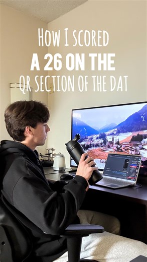 Gavin Yarbrough | Pre-Dental + Study Tips on Instagram: "I used to bomb every QR section on Bootcamp. No matter how much I studied—it stayed red. Then I realized I was avoiding the very problems that scared me most. Once I built my QR Anki Deck, the jump was automatic. If you’re stuck below 20, you need this. Comment “DAT” and I’ll send over the freebie 👇 Bonus tip: If you’re hopping on DAT Bootcamp to start grinding — use my code PREDENT10 for 10% off your subscription 🦷💡 - #DATQR #DATQuanti