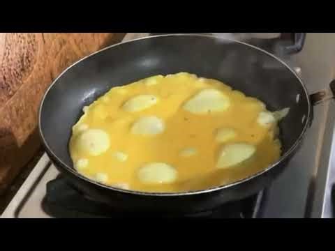 Tornado Omelette in One Take | Satisfying Food Video