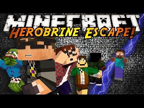 Minecraft Mini-Game : HEROBRINE ESCAPE!