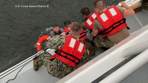 At least 6 rescued, others missing after commercial boat capsizes off Louisiana coast