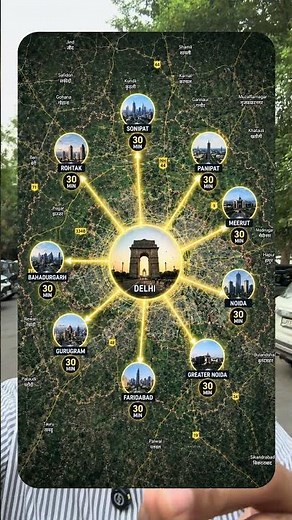 NCR Master Plan 2041 Explained | Future Growth Zones in Delhi NCR | Best Investment Locations 2026 🚄
