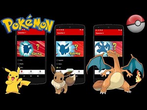 Build a Pokemon Quiz (Who's that Pokemon?) Android App using Java!