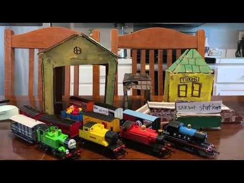 My model train collection video