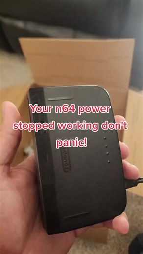 #repair #nintendo64 #n64 #nintendo #savetheconsoles #retrogaming #cardboardbox #productionvalue