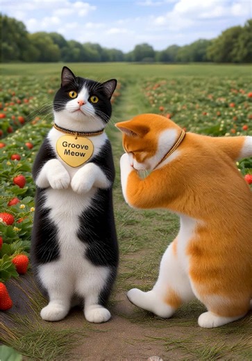 The Funniest Dancing Cats 😂 #cats #dance