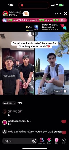 Gabe Kicks Zavala Out for Inappropriate Touching