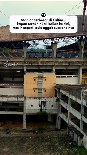 Warga Samarinda, kalian masih inget kapan terakhir stadion ini dipakai.. Stadion Utama Kaltim atau Stadion Palaran Dulu di bangun buat PON 2008, stadion megah dan besar yg bisa tampung puluhan ribu penonton loh, Info nya saat ini masih proses revitalisasi meliputi lapangan dan bagian lain nya... 📍Samarinda, Kalimantan Timur #stadion #kaltim_tiktok #pssi #bolaindonesia #samarindakaltim