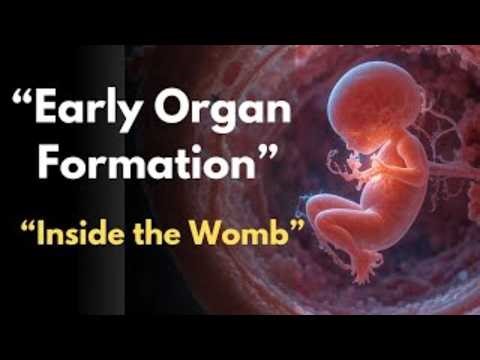 Early Organ Formation in 3D: First Signs of Life Inside the Womb
