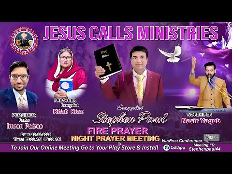 Jesus Calls Ministry (Live Meeting 10-November-2025) Norway Oslo