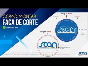 Como Criar Faca de corte no Corel Draw