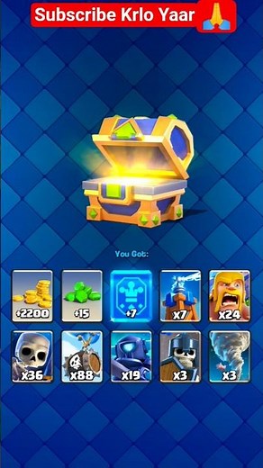 Chest opening 🥺😱#clashroyale #viral #robingurung5 #shortsfeed #ytshorts #shorts