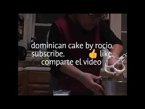 Dominican cake by rocio: masa pudin bizcocho dominicano.