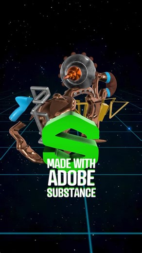 Chris Carls on Instagram: "To call this a “Sculpture” is an insult to fine art, but it’s the result of learning the “Clay” tools in Adobe Substance 3D Modeler 🏆 NOT-SO-DIRTY DANCING. There’s no pottery wheel, but you can push, pull, warp, dent, inflate, split, etc, etc, etc... any shape you want, EXACTLY like a piece of clay - but not as messy (or Swayze) 😹 I was literally just playing around with all the tools here, THEN I dropped it into Substance PAINTER to apply the materials, which was a 