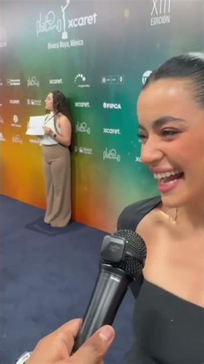 Paulina Gaitán es la Mejor Actriz en Miniserie o Teleserie de los Premios Platino Xcaret