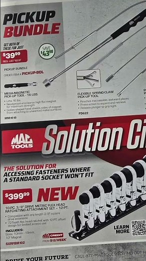 MAC Tools Flyer #12 MAC tools November 2025 flyer #mactools #snapontools #harborfreighttools #icon