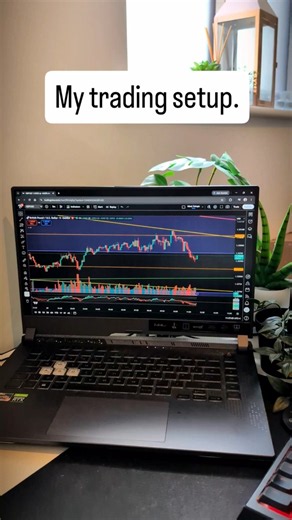 My winning trading setup. Powered by RoboForex, TradingView, and MT4 #trading #TraderLife #forex