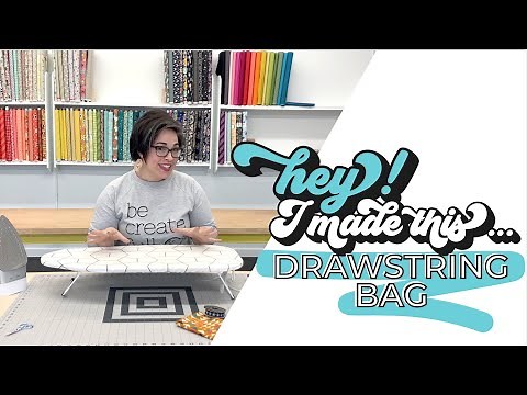 HOW TO MAKE A DRAWSTRING BAG | BEGINNER SEWING TUTORIAL | Make.Do.