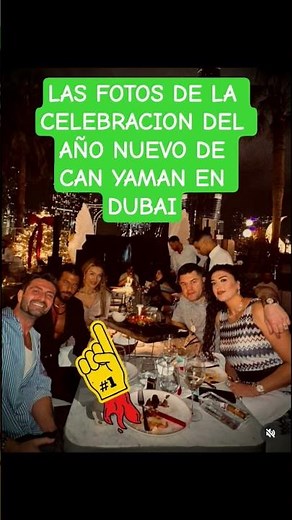 CAN YAMAN ESTUVO EN DUBAI PARA EL AÑO NUEVO! #seriesturcas