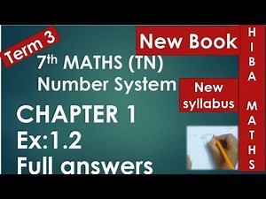 7th maths term 3 chapter 1 exercise 1.2 full answers tn samacheer new syllabus 2020-2021