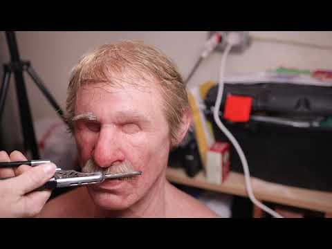 Making an Elder silicone mask