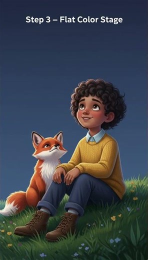 From Sketch to Print-Ready Illustration | Children’s Book Process #childrensbookillustration #story