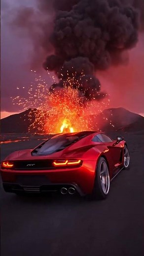 Volcano Drift – The Hottest Car Chase on Earth 🔥 | 8K Cinematic Action