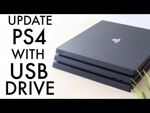 How To Update Your PS4 With a USB Drive!