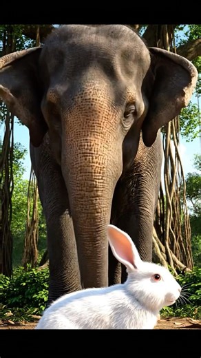 The Elephant and the Rabbit: A Lesson in Friendship 🐘🐰 | Kids' Stories