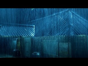 Rain 4K - EPIC THUNDER & RAIN | Rainstorm Sounds For Relaxing, Focus or Sleep | White Noise 3h Hours