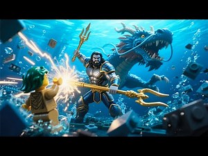 Epic LEGO Aquaman Battle | Black Manta Attacks Atlantis