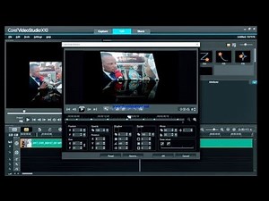 Create Mirror Reflection Video in Corel Videostudio pro