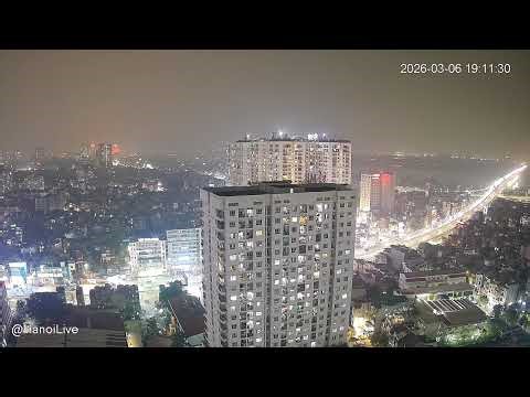 Hanoi Live Camera 24/7 | Planes Flying Over the City part 2 | 06 Mar 2026