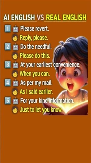 AI ENGLISH vs REAL ENGLISH (2025). #shorts #trending #english