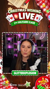 48K views · 364 reactions | Live gameplay, player call-ins, and trivia fun from Christmas Wishing Live ✨ Leo González and GlitterXplosion brought the energy to Solitaire Clash, turning live play into laughs and unforgettable moments with the community. Thank you for sharing the fun and making the live show so special. #WonderlandWishes #SolitaireClash #Avia #AviaGames #FosterLove #Solitaire | Solitaire Clash | Facebook